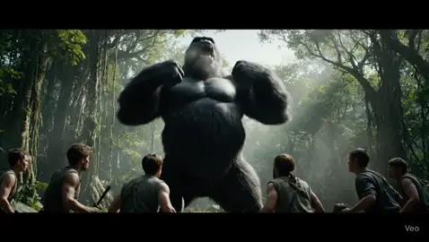 Angry gorilla in forest #asmr #asmrvideo #fyp #gorilla #intense 