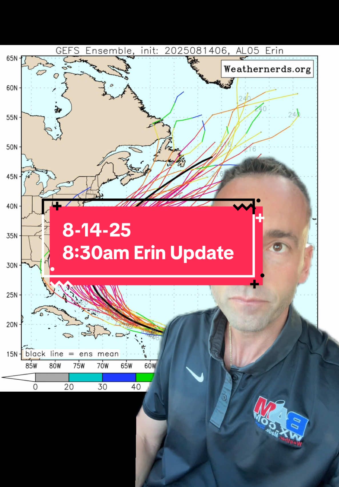 #greenscreen An expert update on potential major #hurricane #erin. Still need more time and data before forecast is etched in stone. Check back! 