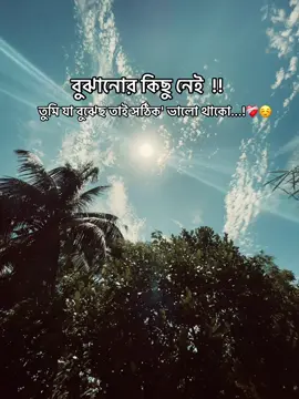 বুঝানোর কিছু নেই তুমি যা বুঝেছ তাই সঠিক ভালো থাকো..! 😅🙏 #typ #unfrezzmyaccount #fouryou #foryoupage #1millionaudition @TikTok @TikTok Bangladesh @For You @everyone 