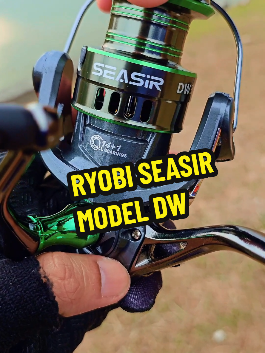 Reel spinning RYOBI SEASIR DW. Full metal body memang ngam kalau semua jenis teknik.  #ryobiseasir #seasirmalaysia #seasir #reelspinningmurah #luncur🛫🚀 