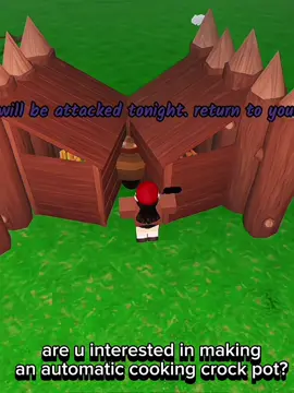 AUTOMATIC COOKING CROCK POT TUTORIAL!  This is my first time making a tutorial, I hope I showed it how to do it clearly 😭😂  #99nightsintheforest #99nightsintheforestroblox #99nights #robloxfyp #roblox 