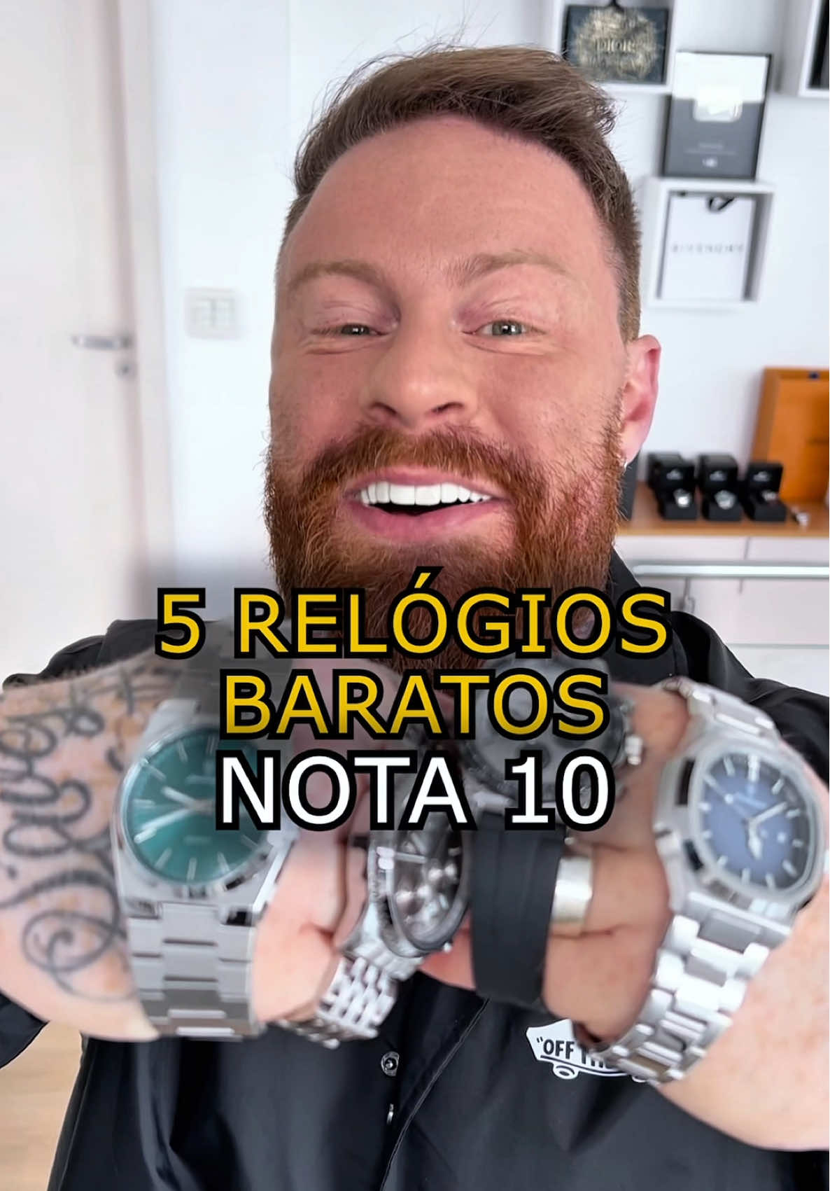 5 RELÓGIOS BARATOS que eu dou NOTA 10 da minha COLEÇÃO, eita! 🔥 #relogios #relogiosmasculinos #relogiosbaratos
