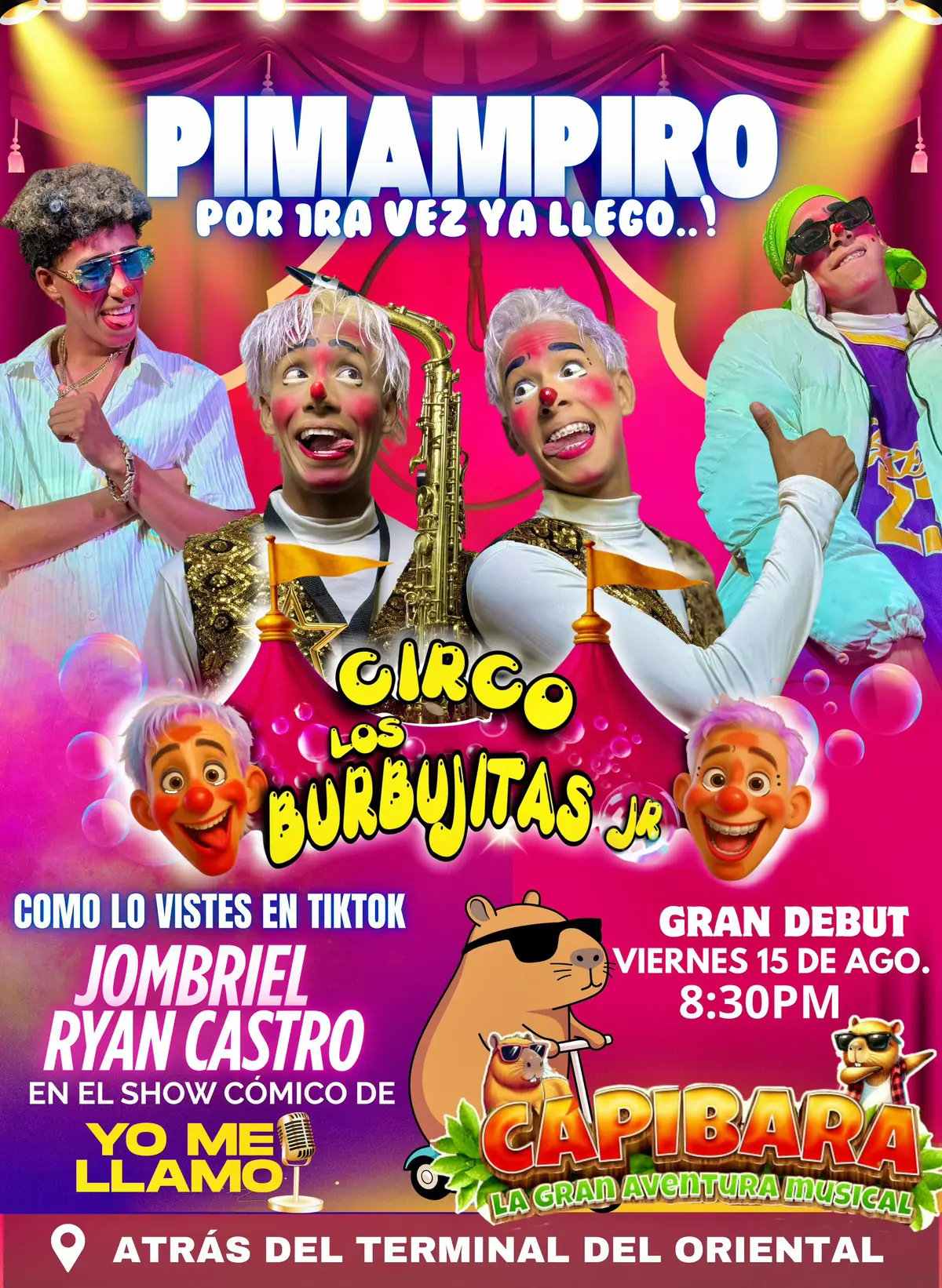 🎪Ya llegamos #Pimampiro 📍 @¡hayy que tiernoo!🍭💥 