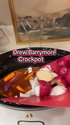 10/10 best crockpot!! #drewbarrymorecrockpot #drewbarrymoreappliances #bestcrockpot 💗💗💗💗