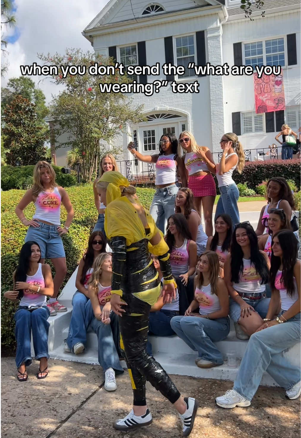 Took street wear too literally 🤣 #ztafsu #rushtok #floridastate #sorority #gogreek 