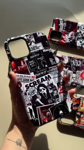 A mini Hallowrrn poster, made for true hardcore spooky fans ✨🔥❤️💀 #phonecase #spooky #horror #halloween #virał  