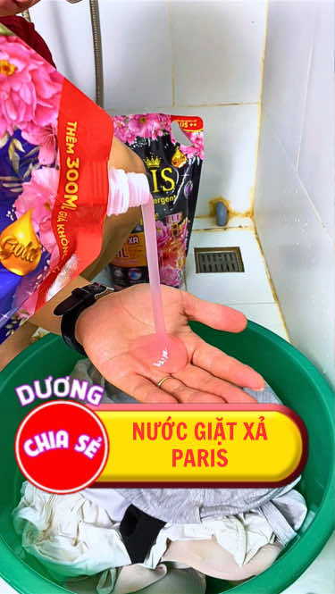 Nước giặt xả Paris 5 trong 1 hương hoa hồng Pháp, phiên bản nâng cấp thêm 300ml giá không đổi #nuocgiat #nuocgiatparis #duongchiase666 
