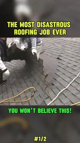 The Most Disastrous Roofing Job Ever (1/2) #duesouthhomeinspection #homeinspection #homeinspector #fliphouse #roofersoftiktok  