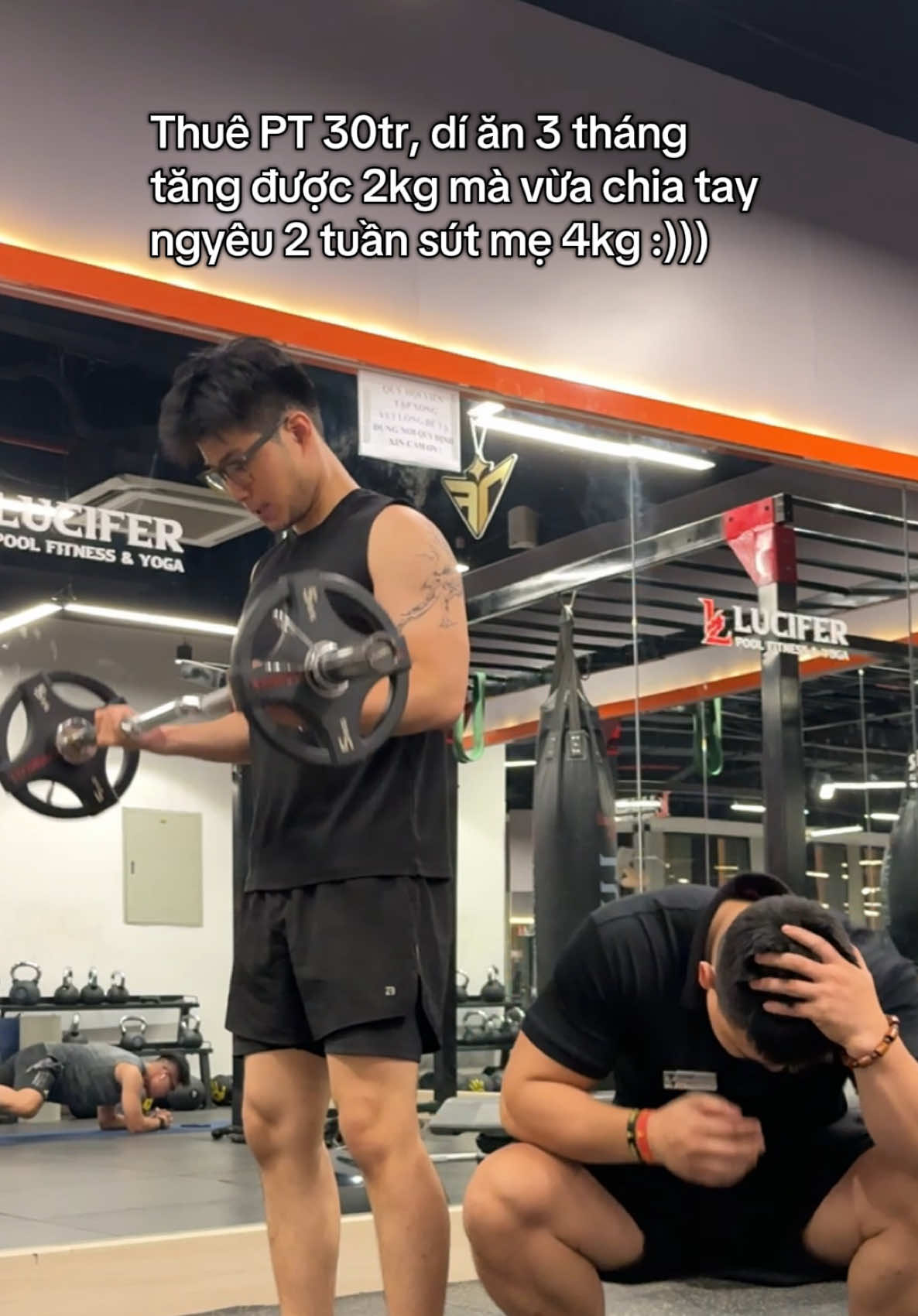 Cả 2 bọn anh đều cảm thấy không ỗn tí lào #thgiag #yeuduong 
