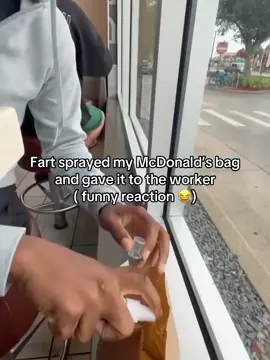 Why does it smell McDonald’s? Food prank? #fyp #viral # @johnfranzese33 