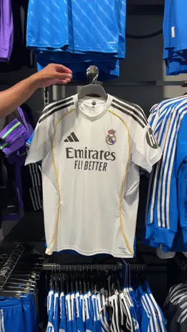All three Real Madrid shirts for 2025/26 season 🤩  #sportsdirectfootball #realmadrid #adidasfootball 
