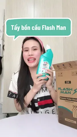 Tẩy bồn cầu Flash Man có thần thánh như lời đồn? #methamcocamathi #giadung #giadungtienich #tayboncau #tayboncauflashman  @Mẹ Thắm CoCa Mắt Hí 