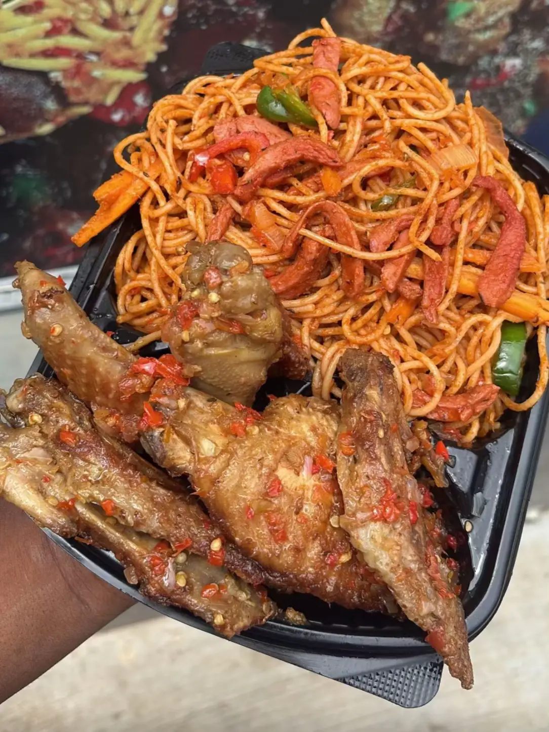 Sine Y’all like the first one😙❤️#nigeriadishes #jollofspaghetti #foodvendorinikorodu #fyppppppppppppppppppppppp #goviral #mutuals 