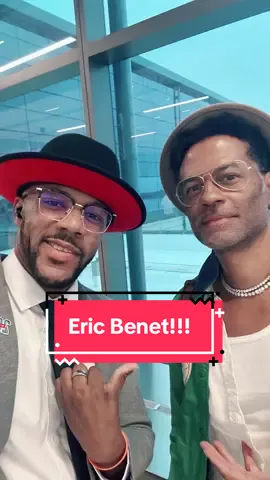 Can’t believe I ran into this guy after getting back from Nashville with @Stand Up To Cancer ! The Incredibly brilliant vocalist Mr. @Eric Benét ! i have so much love and respect for him and his love of music! I hope to work with him beyond just a picture and we can exchange artistry with one another! #muchrespect #ericbenet #fyp #viral #rnb 