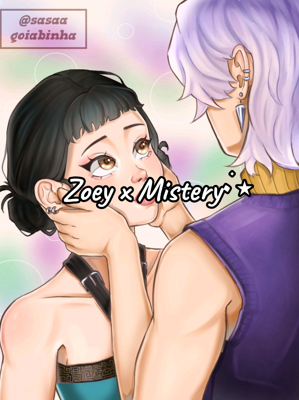 Acho que eles estão apaixonados... #zoeystery #kpopdemonhunters #kpdh #guerreirasdokpop #zoey 