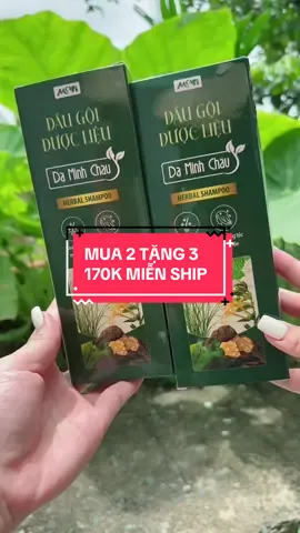 Dầu gội dược liệu Dạ Minh Châu mua 2 tặng 3 chỉ có 170k Miễn ship…nhanh nha cả nhà ơi #daugoiduoclieu #daminhchau #daugoithaoduoc #daugoi #anhanhshop8 