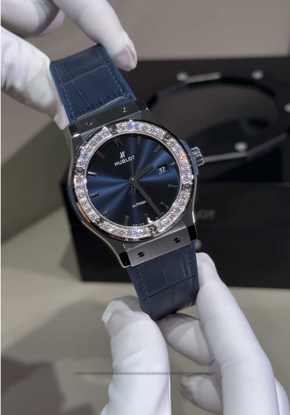 Cực nét ! Mẫu Hub Classic quốc dân niềng moissanite 🥰 #watch #dongho #viral #ecowatch #xh 