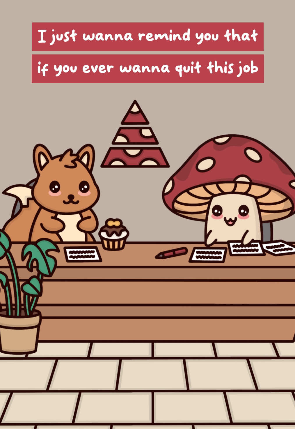 When They Want 2 Weeks Notice 🐿️  Original Video: Under Studio x @Robert Schultz  #office #work #job #animation #understudio