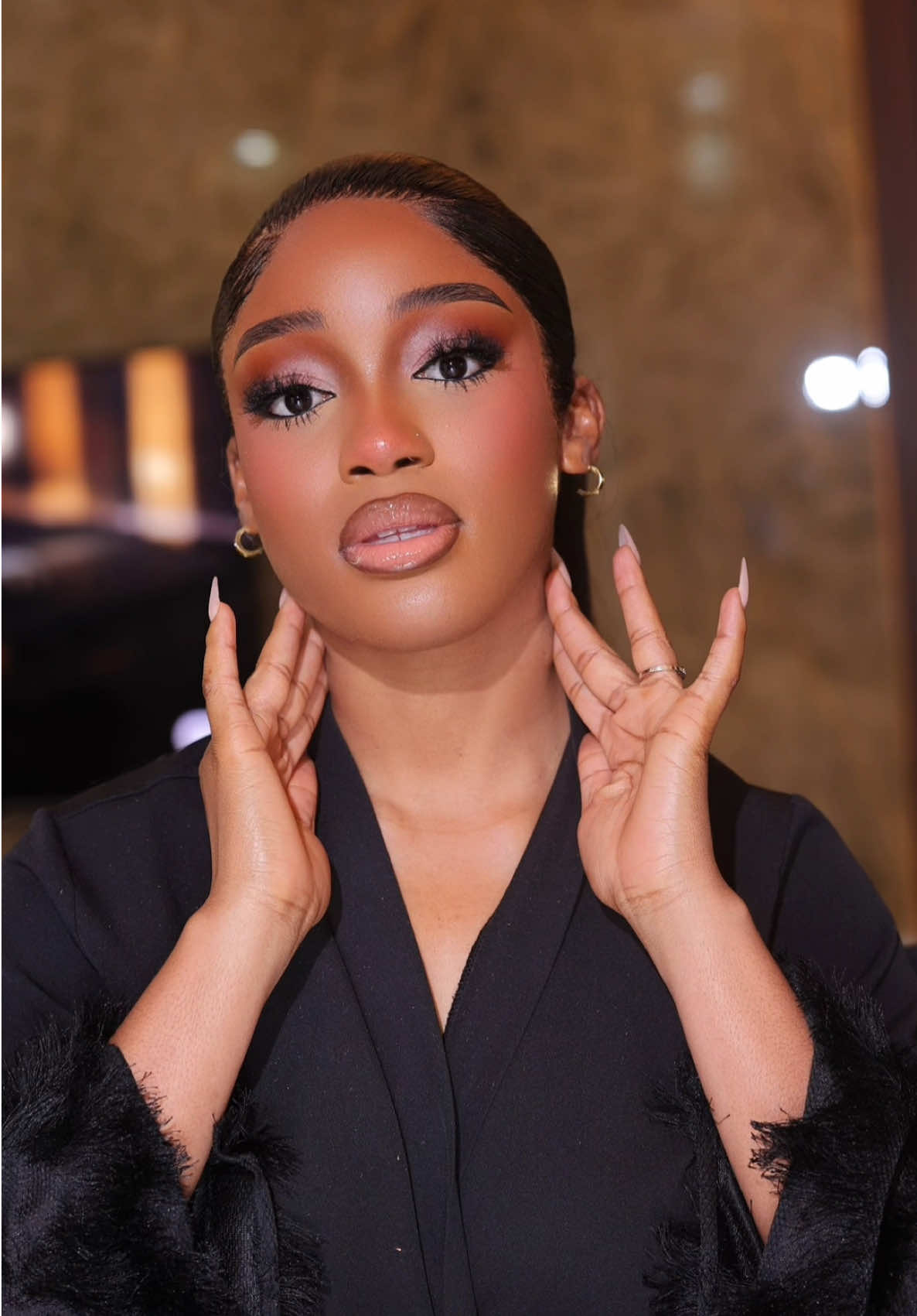 Gorgeous client from weekend 🩷🩷