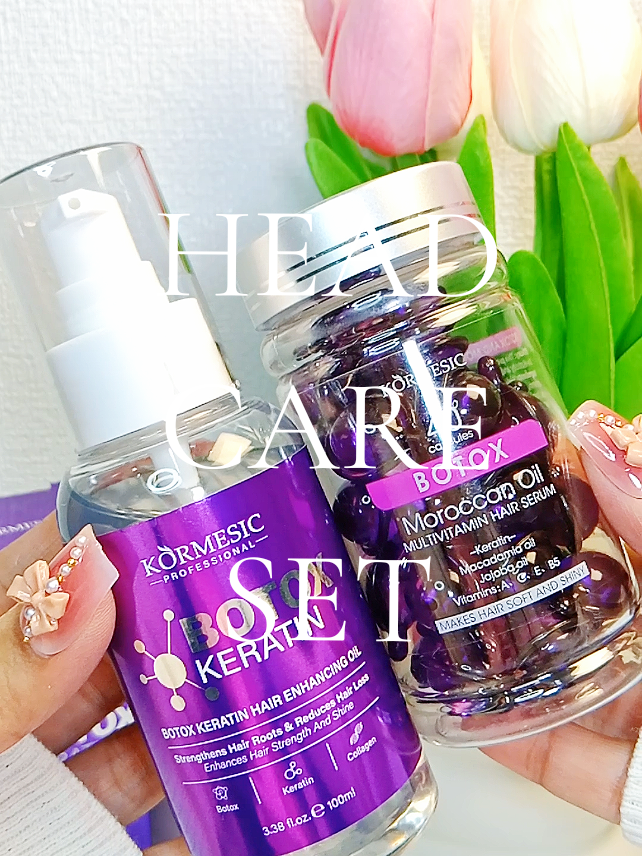 Dry at buhaghag na buhok? try muna tong Botox keratin hair enhancing oil & Botox Moroccan oil for Silky Smooth hair and Reduces Hair loss.