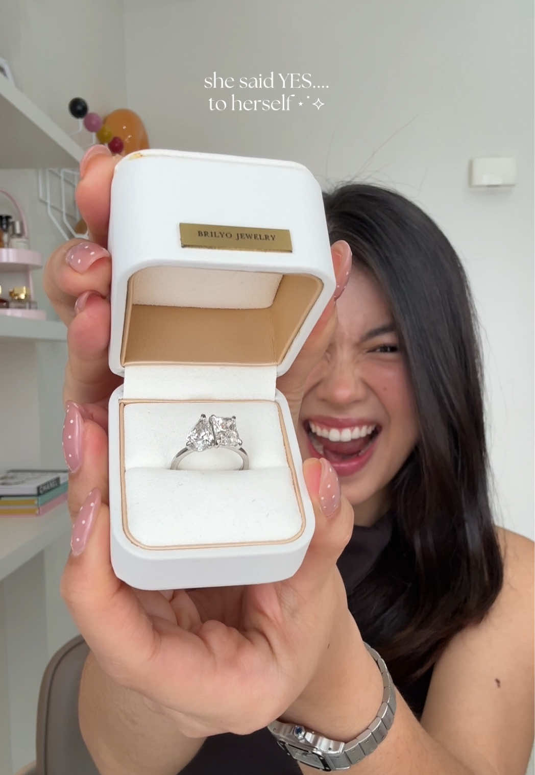 a month late, but it was def worth the wait ✨ Decided to celebrate my 25th with this timeless piece from @Brilyo Jewelry 🥹 From me to me - here’s to remembering all the good (and even the bad) from my early 20s (EARLY 20s?!)