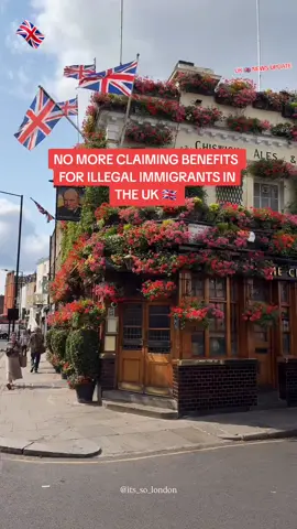 NO MORE CLAIMING BENEFITS FOR ILLEGAL IMMIGRANTS IN THE UK 🇬🇧 #foryoupagе #2025 #breakingnews #UKLIFE #News 