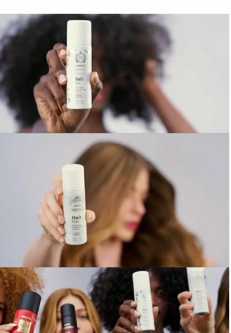 Não é só brilho… é brilho com tratamento e perfume! 💫 Com óleo de argan, chá verde e vitamina E, o Hair Mist deixa seu cabelo nutrido, macio e com cheirinho incrível o dia todo.              #fyp #wepink #viral 