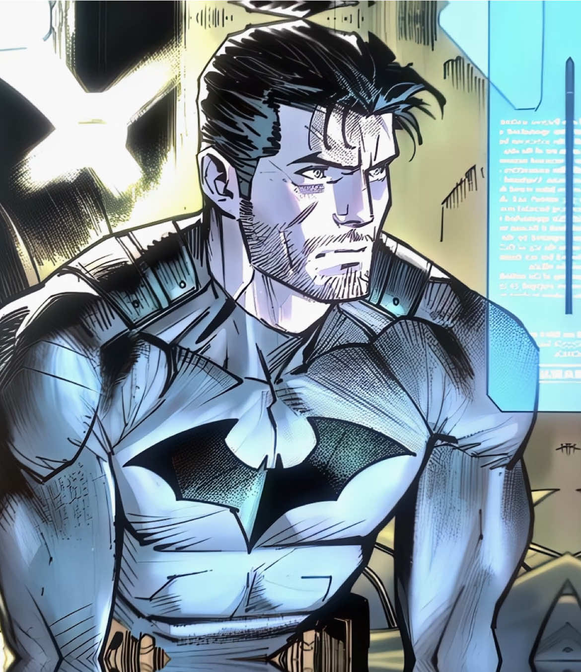 his BACK #brucewayne #batman #brucewayneedit #dc #fyp ac nj.audios