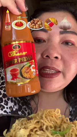 Mukbang mie pake sambal super pedas 🍝🥵 🌶️