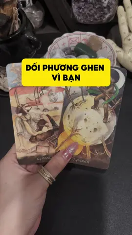 Đối phương ghen vì bạn #tarot #duongtarot #tarotbyduong #tarotviral #manifest #xemtarot #thongdiep 