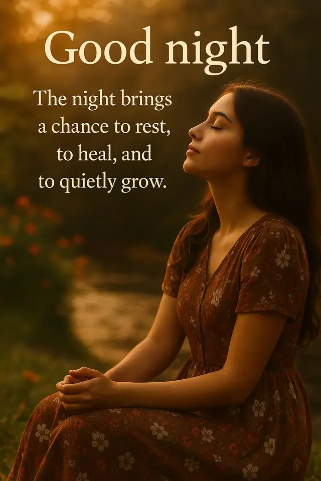 ✨ “May your night be as calm as the moonlit sky, and your dreams as bright as the stars.” 🌙💫 #GoodNight #PeacefulMind #SweetDreams #NightVibes #CalmAndCozy 