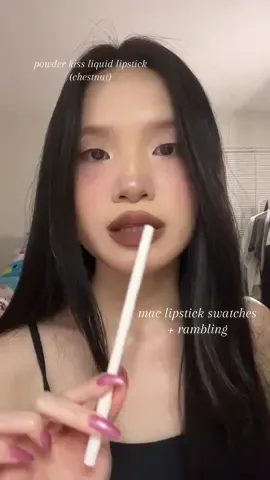 Replying to @Scrub Mommy i was hoping someone would ask 🤭 @maccosmetics  #makeup #makeupswatches #lippies #lipproducts #lipstick 