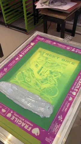 #CapCut #simulatedprocess #screenprinting #plastisol 