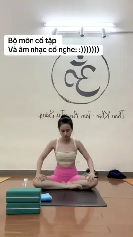 Bộ môn cổ theo đuổi và gu nhạc kiểu 😀#xuhuong #yoga #yogi #yogathuduc #hanieyoga 