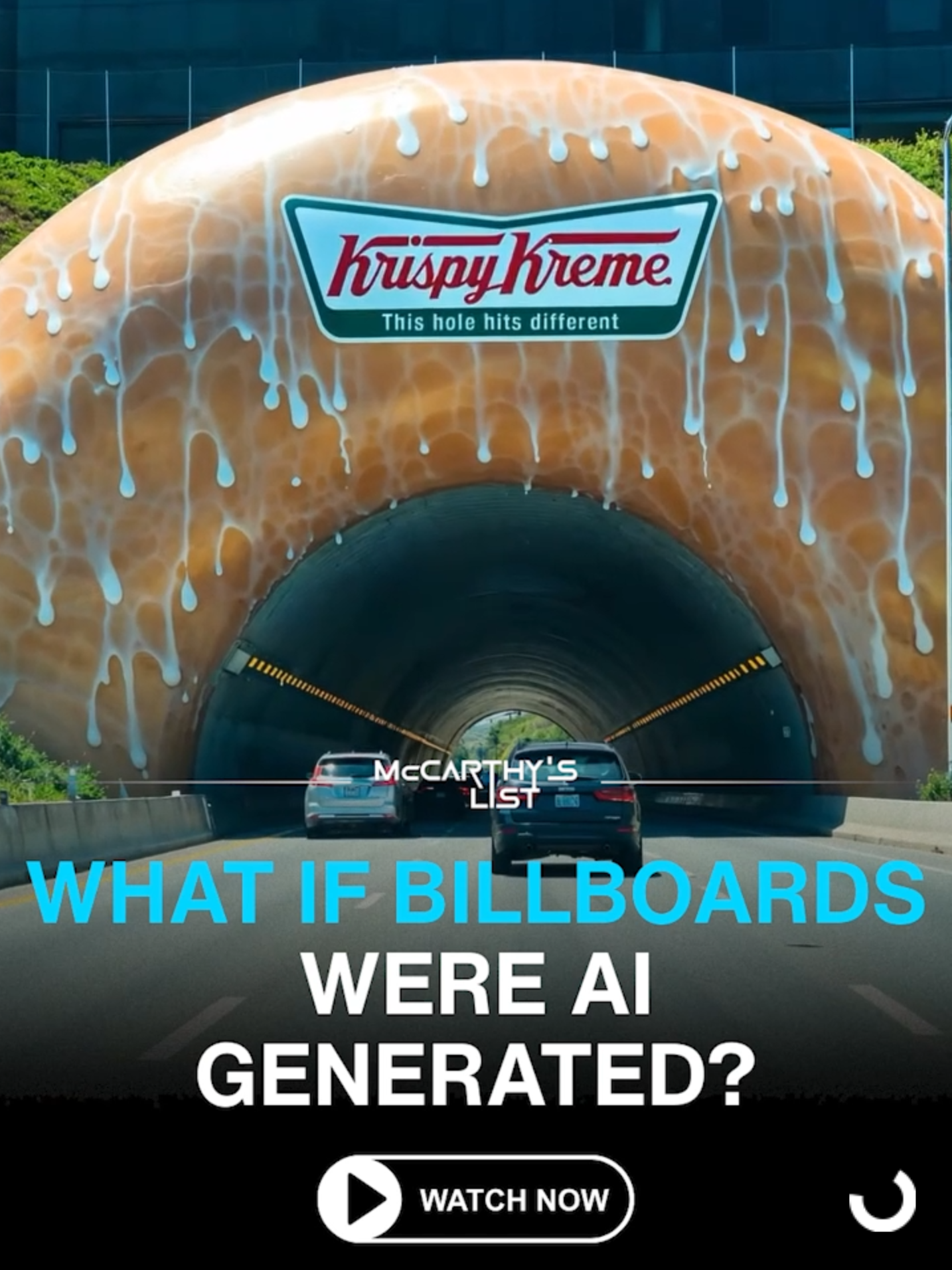 What if billboards were AI-generated? 🤯 Imagine seeing ads you’ve never dreamed of mind-blowing designs, wild concepts, and insane creativity all crafted by AI. Huge props to @ifonly.ai for pushing the limits of what’s possible. 🚀 (Check him out on Instagram) Would you want your city covered in these? Follow @mccarthyslist and @mccarthysgame for more AI Updates. #AIArt #BillboardDesign #CreativeAI #FutureOfAdvertising #Mccarthyslist #Mccarthysgame #fyp #techtok #FutureOfAI