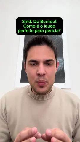 Já passou em perícia por Sd. De Burnout? #periciasmedicas #foryou #psiquiatria #burnout 