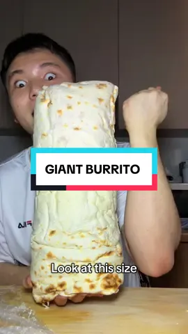 I guess Chipotle can’t do that for you #burrito #mukbang #chipotle 
