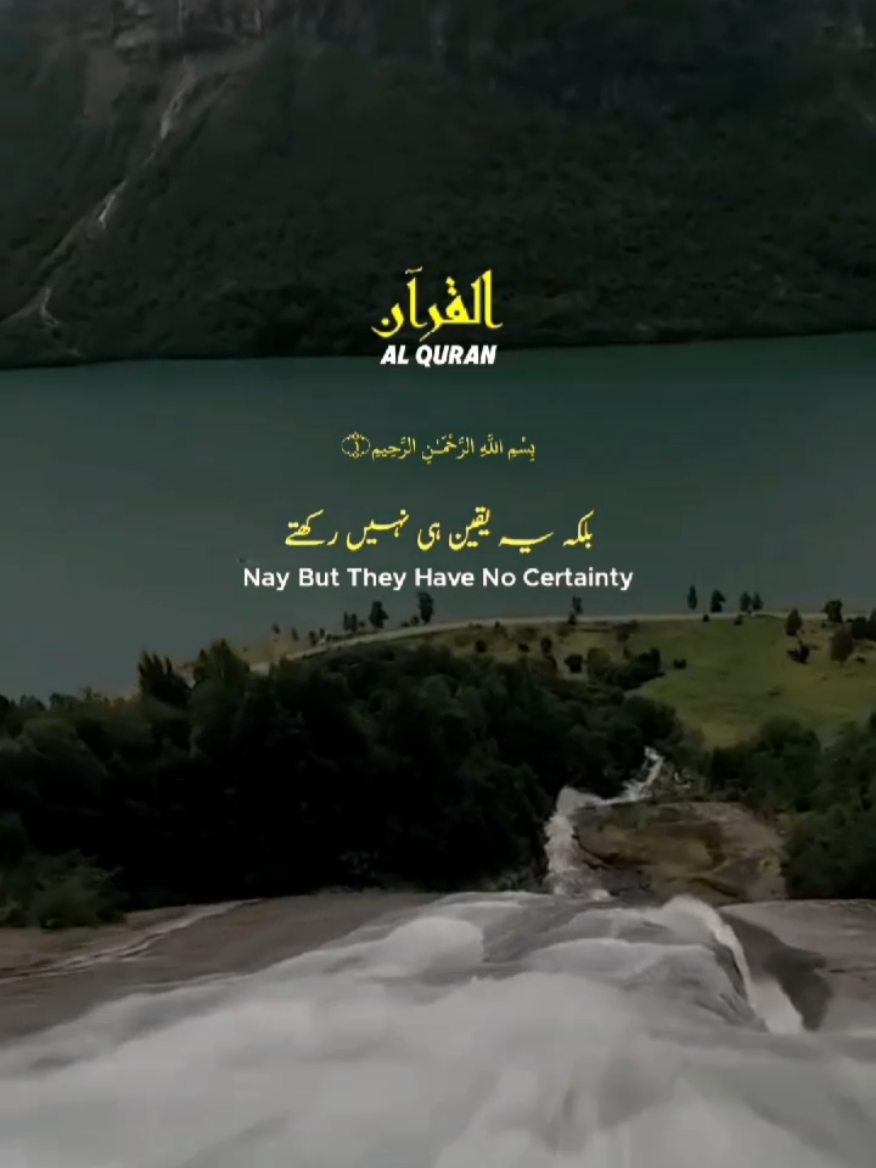 Surah Al Toor, verses:35-36 Surah Al Ambiya, verses:30-33❤✨#quran_recitation_143 #sound #nasheed 