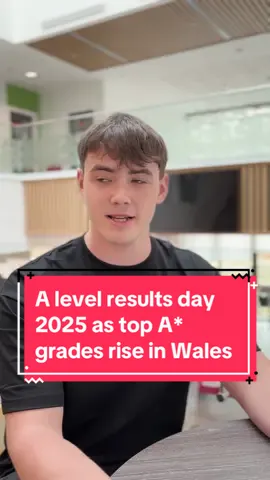 A level results day 2025 as top A* grades rise in Wales | #alevels #resultsday #Wales #uknews #walesonline 