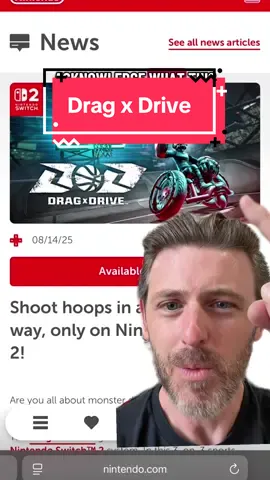We’ve been playing Drag X Drive on the Switch 2 and it’s an interesting experience, but something about the way Nintendo is presenting it seems off to us. #nintendo #nintendoswitch2 #switch2