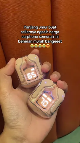 Earphone bluetooth semuraaaah ini😭😍 #earphonebluetooth #earphone #earphonemurah 
