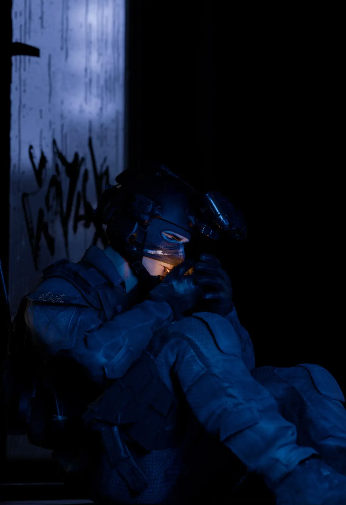 #keeganruss #keegan #cod #callofduty #render  I did use the VA’s face model as a reference to remake Keegan‘s face