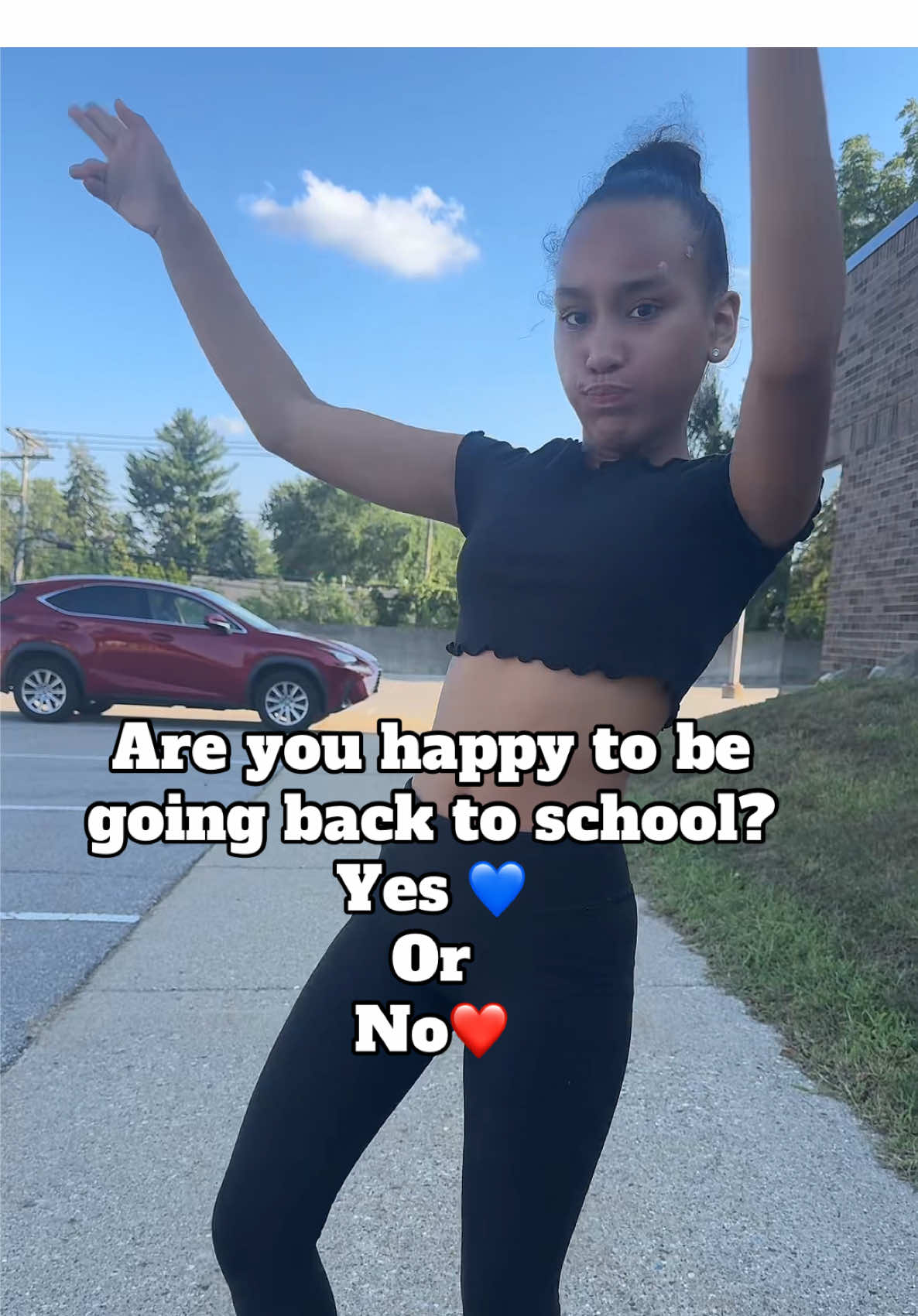 Are you happy to be going back to school? Yes 💙Or No❤️ #explore #viralvideo #fyp #trendingvideo #tiktok 