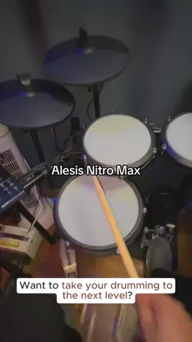 3 Reasons the Alesis Nitro Max Is a Good Choice Real feel – Mesh pads for natural bounce and quiet practice. Loaded with sounds – 440+ drum sounds, Bluetooth, and built-in lessons. Compact & complete – Sturdy rack, pedals, sticks, and all cables included. #music #musicstudio #production #djs 