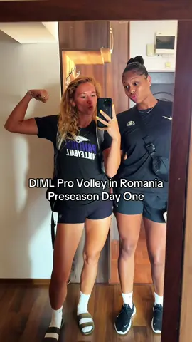 Day one in the books! ✅ #ProVolleyball #Romania #ProVolley #Volleyball 