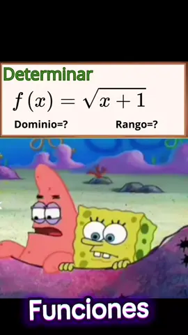 Dominio y rango de una función con radical #funcionesconradical #dominioyrangodeunafuncion #algebra #funciones #matfisic #matematicas #grafica #numerosreales #radicales 