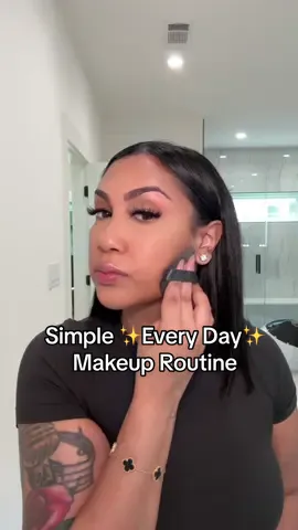less is always more ✨ Here’s my “everyday makeup look” done just in 5 minutes using @Fenty Beauty #fentybeautypartner 