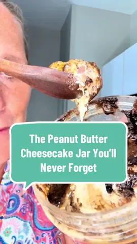 This isn’t just peanut butter. This is Nerdy Nuts’ Ultimate Peanut Butter Cheesecake in a jar — creamy, chocolatey, peanut-buttery bliss. 🥜 Cheesecake swirl. 🍫 Chocolate layers. 🤤 Scoop straight from the jar. Perfect for when you want a treat that feels homemade, tastes gourmet, and requires zero baking. One spoon and you’re in dessert heaven. #NerdyNuts #PeanutButterCheesecake #DessertInAJar #SweetTreatGoals #SpoonfulOfHeaven