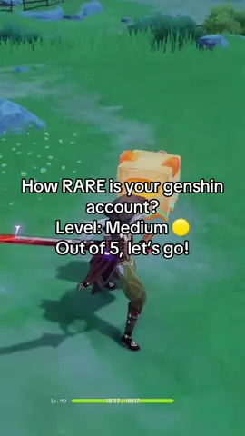 How rare is your genshin account? Part 2, medium 🟡 This is getting trickier I hope :) #GenshinImpact #brooklynculture 