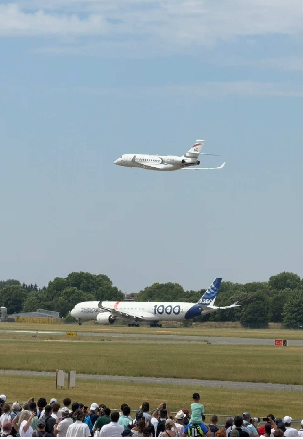 Falcon 6X #airshow #lebourget #aviation #siae 